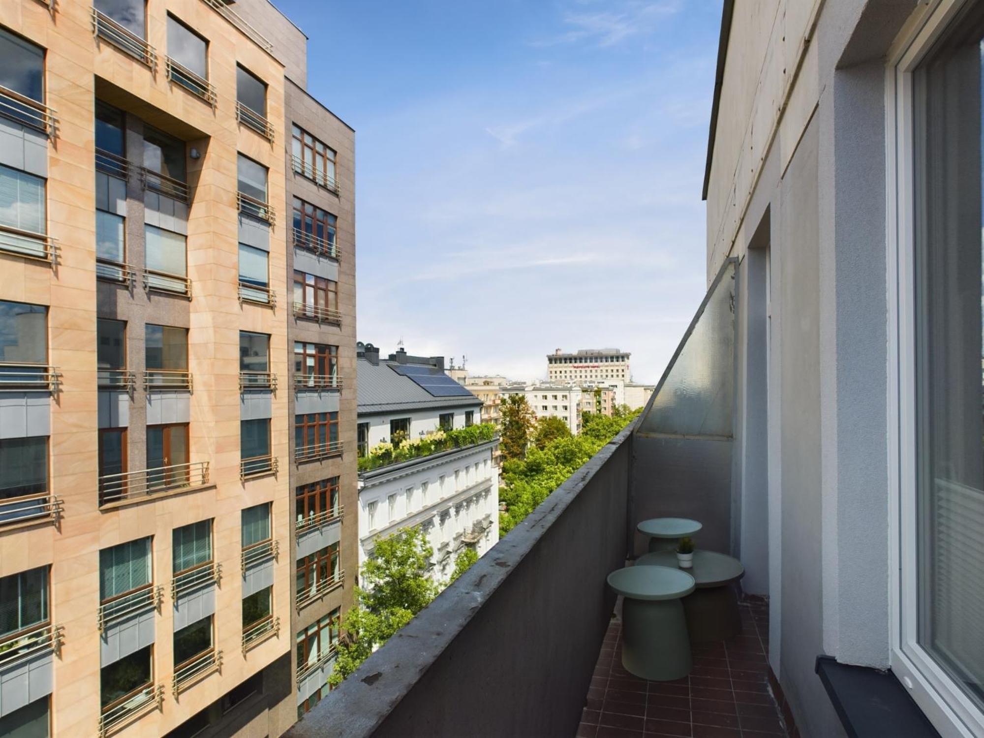 City Center Apartments Hoza By Noclegi Renters Varşovia Exterior foto